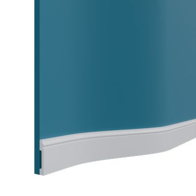 Напольный плинтус из дюрополимера Perfect Plus Р29, 2 м.п.