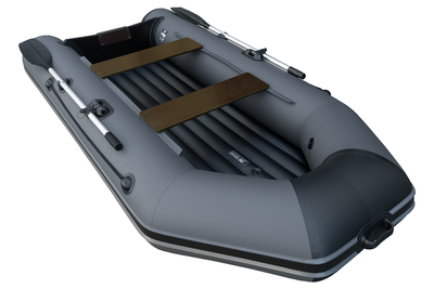 Моторная лодка Аква 2800 НДНД графит/черный нос