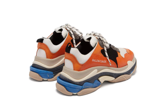 Кроссовки Balenciaga Triple S оранжевые