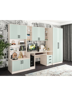 Мебель "Студент Люкс" белфорт/мята МФ Нарус