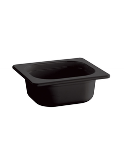 Гастроёмкость 1/6-65, меламин, цвет чёрный