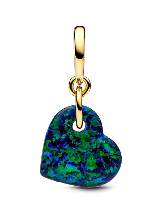 Подвеска Пандора Опаловое зеленое сердце Артикул: 763348C01