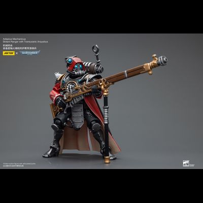 Скитарий-рейнджер Адептус Механикус (Warhammer 40k) - КОЛЛЕКЦИОННАЯ ФИГУРКА 1/18 Adeptus Mechanicus Skitarii Ranger with Transuranic Arquebus (JT7851) - JOYTOY