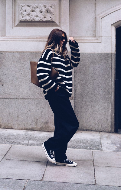 С чем носить Кеды Converse Chuck Taylor 70 черные фото