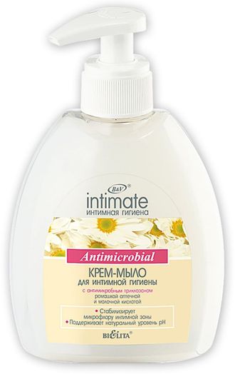 Крем-мыло для интимной гигиены Antimicrobial