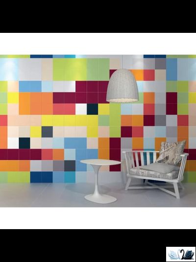 Керамическая плитка Kerama Marazzi Калейдоскоп голубой светлый 20x20 матовый