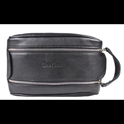 Кожаный несессер Vione black (арт. 6007-01)