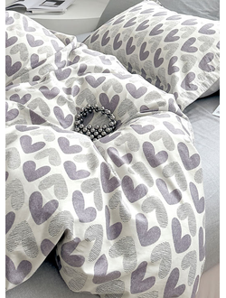 Постельное белье Cleo полутороспальное сатин 150х210х1 160х230х1 70х70х2 15/912-SK