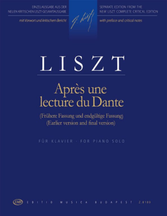 Liszt Apres une lecture du Dante (Earlier version and final version)