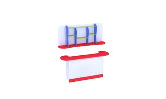 Игровая зона &quot;Фитобар&quot; (размер  д/ш/в 1200/320/1300)