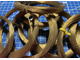 0.65 mm cable with brass coating.