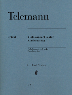 Telemann Konzert G-Dur TWV51:G9  f?r Viola und Orchester (Piano Reduction)