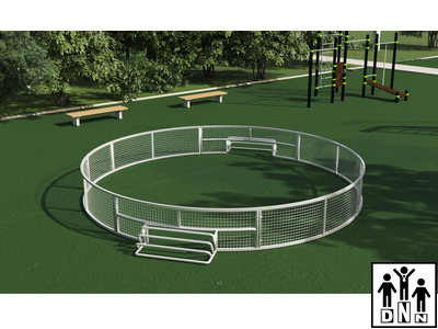 Круглый ринг для панны с низким бортом