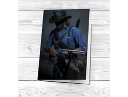 Обложка на паспорт RED DEAD REDEMPTION 2,РЕД ДЕАД РЕДЕМПТИОН 2 №5