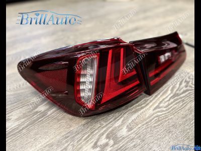 Стопы Lexus IS 05-12 красные стиль 16+