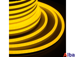 Неон 220V Желтый 8*16мм