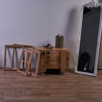 Виниловое напольное покрытие CERAMO VINILAM Дуб Оливковый 61512