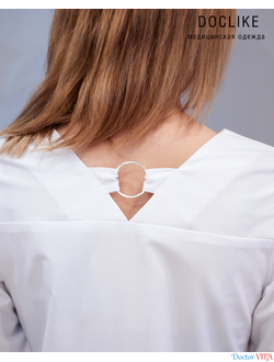 БЛУЗА DOCLIKE DL424 белая