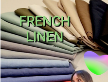 Плательная ткань. French Linen