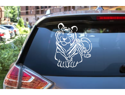 Наклейка виниловая год Тигра №2