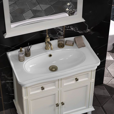 Тумба с раковиной Opadiris Кантара 85 слоновая кость