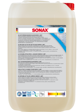 Высокопенный очиститель (концентрат) для бесконтактной мойки &quot;Энергия&quot; SONAX, 25 л