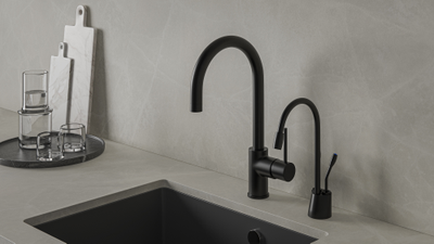 Система мгновенного кипячения воды 2в1 AQUAHOT 1100 MB (матовый черный)