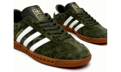 Adidas Hamburg Green White Gum