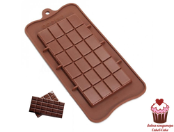 Форма силиконовая для шоколада "Плитка большая"