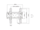 Настенный кронштейн iTECHmount PLT-220 с функцией наклона