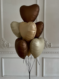 Связка из 7 сердечек