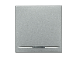 Bticino HC4915/2 Клавиша 2 модуля Axolute, алюминий