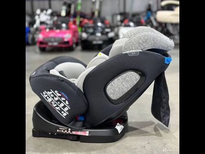 Автокресло Luxmom 277 (Isofix, 0-36 кг, 0-12 лет) Темно-серый