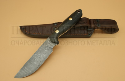 Нож "Фултанг05" дамаск РОСоружие