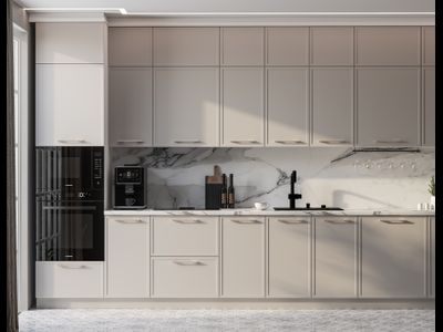 Кухня модульная "Астрид"  Астрид сильвер F13 (БТС)