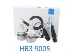 Автолампа светодиодная HВ3 (9005) LED HEADLIGHT C6 6000K, 12v