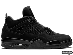 NIKE AIR JORDAN 4 BlACK С МЕХОМ (35-45)