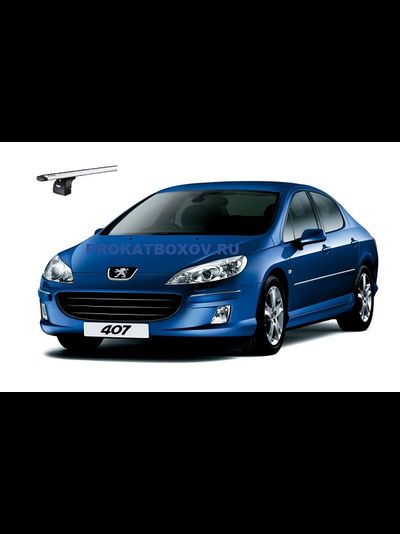 Дуги THULE для PEUGEOT 407 в штатные места