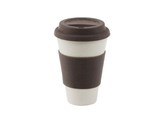 Кружка с крышкой Outwell Bamboo Cup Off-White