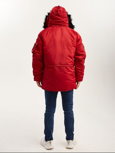 Куртка N3B COMPASS RED/BLACK