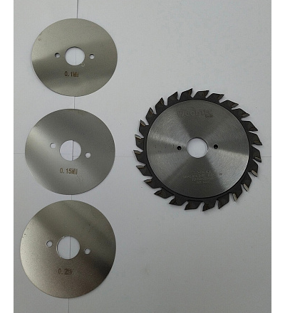 Подрезная пила  для форматно-раскроечных станков Ø120 х 22 х 2,8-3,6 Z = 12 + 12 WoodTec, от