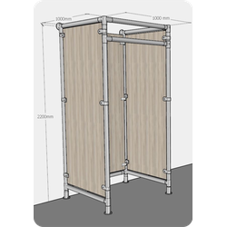 (ПСТП2100) Примерочная прямая "Joker"