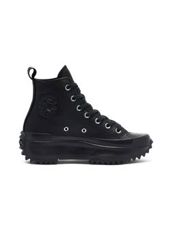Кеды Converse Run Star Hike черные высокие кожаные на платформе 170548C фото