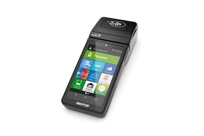 ЭВОТОР 5i Smart Pos со встроенным эквайрингом (компактная и с аккумуляторами)