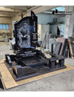 Памятник военному  СВО на могилу 678