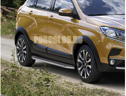 Пороги на Lada X-Ray Cross (2019-...) Premium