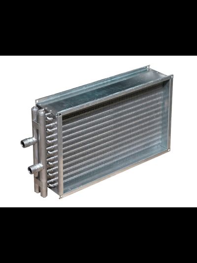 НАГРЕВАТЕЛЬ ВОДЯНОЙ ДЛЯ ПРЯМОУГОЛЬНЫХ КАНАЛОВ ДВУХРЯДНЫЙ