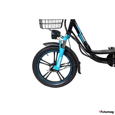 Электровелосипед Minako V.8 Pro синий