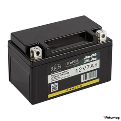 Аккумулятор для мототехники SKN LiFePO4 YTX7A-BS (12V/7Ah/105A)