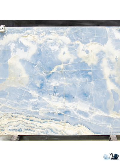 Керамогранит Creto Opera Onyx Sky 80 х 160 см голубой